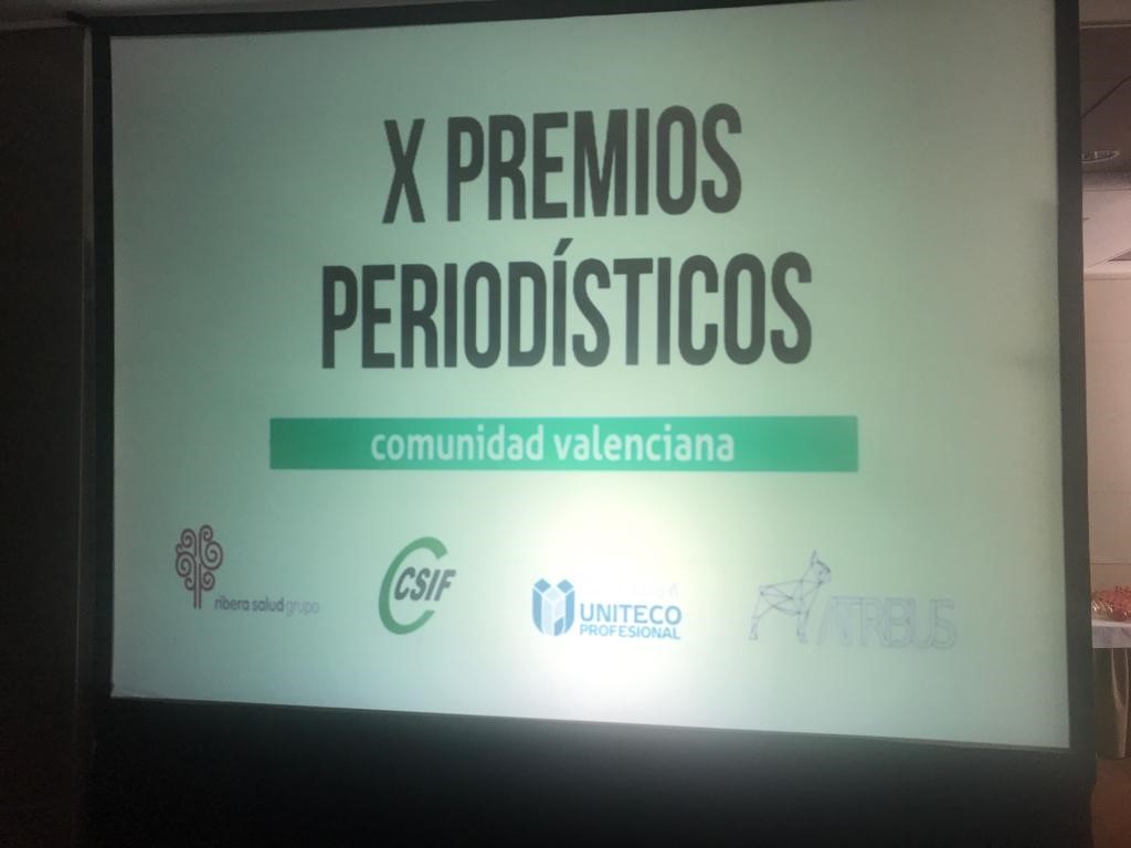 X Premios Periodísticos 