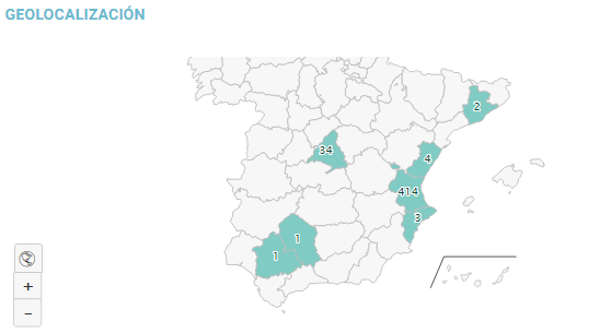 Locliación tweets X Premios periodísticos con Atribus