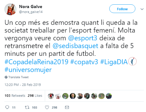 Copa de la reina tweet 2 2019